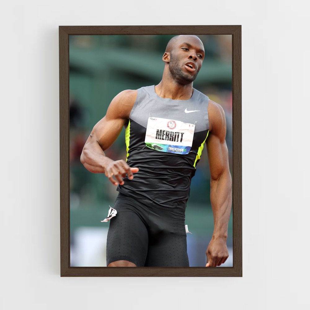 Poster Lashawn merritt – affiche Athlétisme (vue 5)